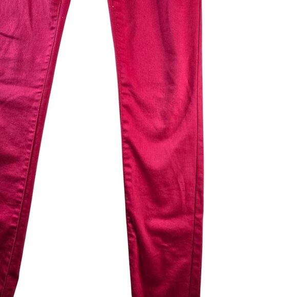 Mossimo Supply Co. Bold Pink Skinny Jeans Size 3 - Picture 5 of 11